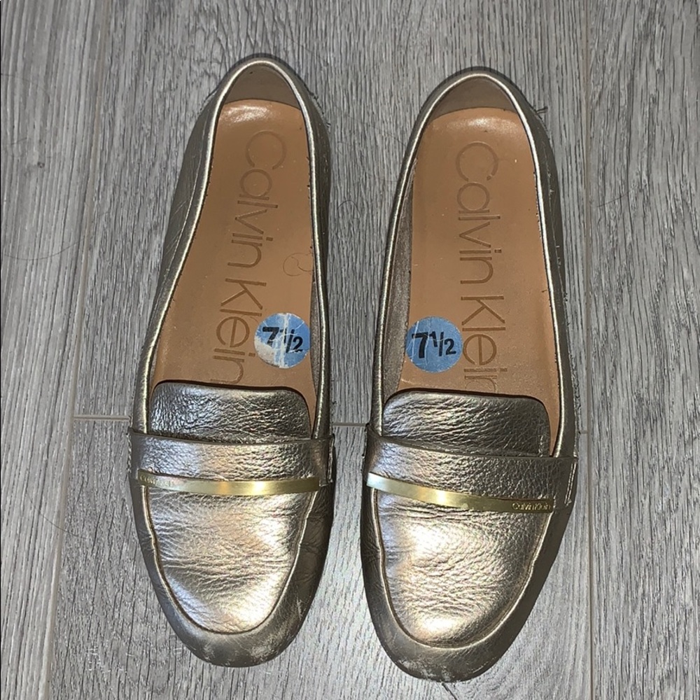 Calvin Klein Metallic Slip on